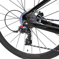 Vélo de route à cadre en fibre de carbone, 24 vitesses, frein à disque hydraulique, vélo de course léger, aérodynamique, pour l'entraînement quotidien