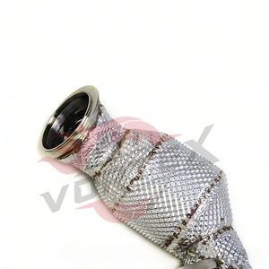 Tubería de Escape de Alto Flujo Vortex Factory para M5 F90 4.4T 2018-2023 Sport, con Protector de Calor y Cabezales de Acero Inoxidable - Product Image 4