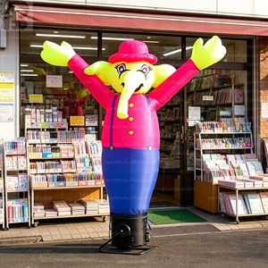 Promotion : Modèle gonflable géant publicitaire personnalisé avec logo, éléphant agitant les ailes, Sky Dancer, mascotte pour <span class=keywords><strong>club</strong></span> - Product Image 5
