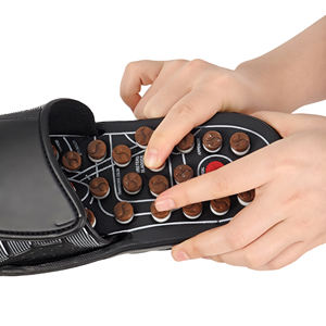 Fußtherapie-Massageschuhe Hausschuhe Chinesische <span class=keywords><strong>Massage</strong></span> Fußmassagegerät Plantarfasziitis-<span class=keywords><strong>Massage</strong></span> Therapeuten-Schuhe Modell DYL-225T - Product Image 4