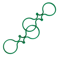 Système de fixation horticole transfrontalier à 8 caractères : pinces à concombres, supports pour semis, supports pour tomates cerises suspendues, supports pour plantes grimpantes, etc.