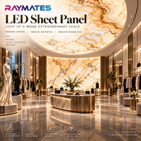 Panneau LED flexible découpable 24V 6000K, lumière rétroéclairée à CRI élevé 90+, pour comptoirs en marbre, onyx, quartz, dimmable, homologué UL, décoration
