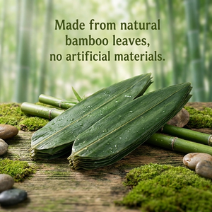 Daun Bambu Alami Ramah Lingkungan untuk Pembungkus Zongzi Asal Hunan Kemasan Vakum Grosir Pabrik - Product Image 3
