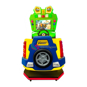 Simulateur de course automobile pour enfants, machine de jeu d'arcade à monnayeur, pour intérieur/extérieur, idéal pour centre commercial (vente en gros) - Product Image 2
