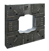 Structure en granit noir CMM, précision supérieure, planéité stable, précision de 0,001 mm, fonction multi-usage pour une précision minimisée