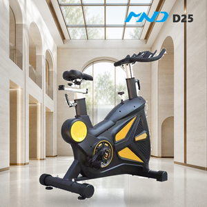 Bicicleta <span class=keywords><strong>de</strong></span> Ejercicio Cardiovascular Inteligente, Equipo <span class=keywords><strong>de</strong></span> Gimnasio Premium MND Fitness, Equipo Cardiovascular para Gimnasio en Berlín, Estructura Estable - Product Image 1
