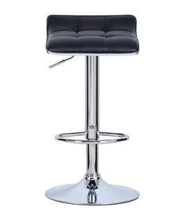 Meubles de salle à manger Chaises de <span class=keywords><strong>bar</strong></span> design en métal Tabourets hauts Chaises rembourrées Tabourets réglables pour la cuisine - Product Image 5