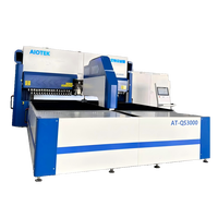 Machine de pliage de tôles entièrement électrique à changement d'outil automatique, flexible, avec moteur central CNC, pour acier inoxydable
