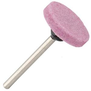 Meule électrique en céramique de type T, petite, 20*3/25*3, surface plane pour polissage et tête de meulage de silex - Product Image 1