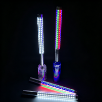 Bâton lumineux LED clignotant en alliage d'aluminium de 45 cm pour bouteille de champagne ou de vin, idéal pour les soirées en boîte de nuit, bar ou fête, pour adultes