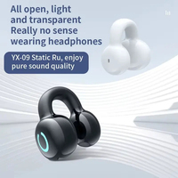 Auriculares Inalámbricos BT al por Mayor, Auriculares de Clip para la Oreja, Larga Duración de Batería, Auriculares Deportivos Impermeables