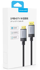 Cable Activo Mindpure DisplayPort 1.4 a HDMI 2.1, DP a HDMI 8K 60Hz, Chip CH7218, 32.4Gbps, Compatible con <span class=keywords><strong>NVIDIA</strong></span> RTX 4090 y AMD RX - Product Image 6