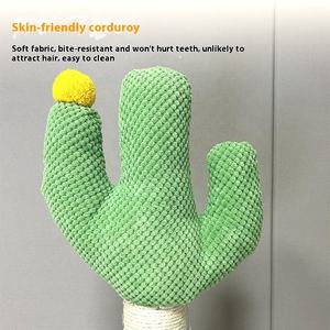 Duurzame Verticale Cactus Cat Scratching Board Niet-Shedding Sisal Cat Klimpost Frame Self-Entertainment Plagende Speelgoedkatten - Product Image 3