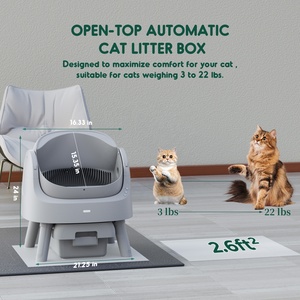 Intelligente Automatische Kunststoff-Katzentoilette Dualer Modus Komfortabel Einfach zu Reinigen Ultra-Leiser Betrieb Umweltfreundlich Geruchskontrolle - Product Image 5