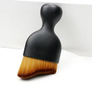 Ensemble de brosses de maquillage, boîte en plastique Durable et de haute qualité pour le visage, à perruques synthétiques transparentes, lot de 500 pièces