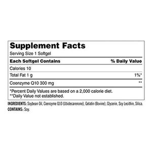 Suplemento de Coenzima Q10 de 300 mg, 100 Porciones, Personalizado, para una Alta Absorción, Apoyo a la Salud del Corazón y Energía - Product Image 2