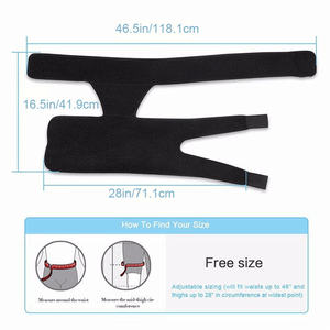 Muslo isquiotibial Tirado Lesión muscular Flexor Artritis Bursitis Ciática Alivio del dolor Soporte Brace - Product Image 2