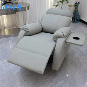 Sillón de Barbería <span class=keywords><strong>El</strong></span>éctrico Reclinable, Cómodo y de Última Generación, Sofá Individual para Salón de Belleza, Recepción, Mueble de Espera - Product Image 2