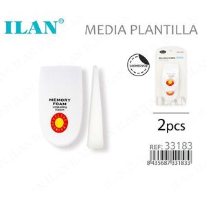ILAN Media Plantilla Memory Foam <b>Heel</b> Pads 2Pcs Adhesive <b>Support</b> for Women - Product Image 1