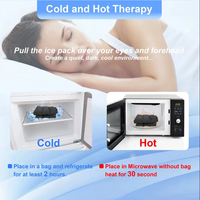 Femmes Hommes Maux de tête Soulagement de la migraine Casquette Thérapie Froid Chaud Compresser Gel Pads Ice Head Wrap Hat Gel Ice Headache Migraine Relief Cap