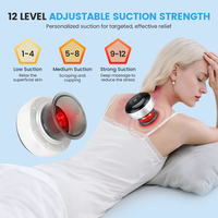Offre Spéciale : Masseur intelligent de ventouses rechargeable à 12 vitesses pour améliorer la circulation sanguine, idéal pour la taille, les mains, le dos et les jambes