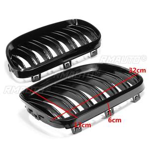 Par de Rejillas Delanteras Negras Brillantes para BMW Serie 3 E92 E93 Facelift 2010-2014 316i 320d 320i 323i 325d 325i 330i - Product Image 6