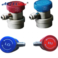 ACTECmax 1/4 SAE mâle X R134a côté femelle coupleur rapide manuel AC.142.001 adaptateur climatiseur 1/4 connecteurs SAE accessoires
