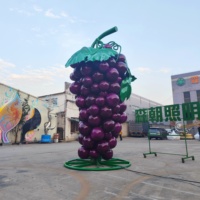 Lumière décorative créative en forme de raisin lumineux pour l'extérieur, la place du parc, l'hôtel, le jardin, la place, Senzhao Mall