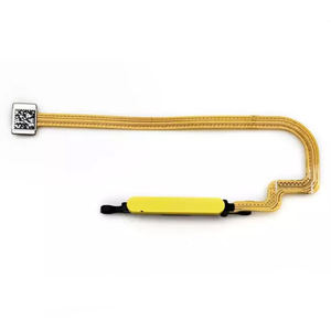 Cable flexible Xiaomi con sensor de huellas dactilares para Poco M3 Redmi 9T Amarillo - Product Image 1