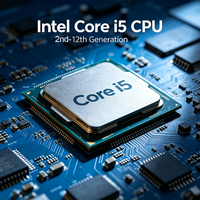 Computadora de Escritorio Todo en Uno de Diseño Moderno de Fábrica Original de 23.8 Pulgadas, I5 I7 I3, para Entretenimiento en el Hogar