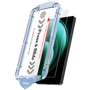 Accessoires pour téléphone, kit d'installation facile sans poussière, protection d'écran en verre trempé 3D 9H transparente comme du cristal pour Samsung S25 S26 Ultra - Product Image 1