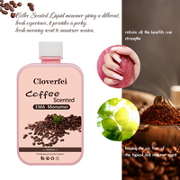 Monomère EMA liquide inodore personnalisé 500 ml parfum café pour ongles, marque privée, liquide acrylique pour ongles