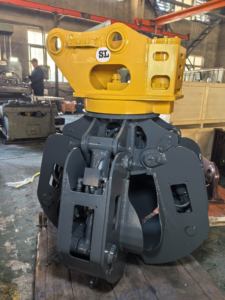 Pinza resistente a buccia d'arancia per escavatori facili rottami metallici e materiali di scarto per le industrie edili e agricole - Product Image 2