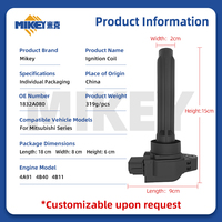 Bobine d'allumage moteur MIKEYA 1832A080 pour Mitsubishi Eclipse Cross XPANDER Pièces automobiles 224626A00D 224626A00E FKN488 4A91 4B40 4B11