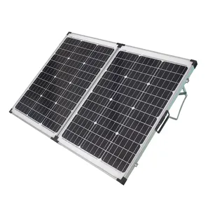 Bricolage mono 100w 200w solaire <span class=keywords><strong>voiture</strong></span> électrique systèmes d'énergie solaire <span class=keywords><strong>panneau</strong></span> solaire pliable kit de sac complet <span class=keywords><strong>panneau</strong></span> solaire - Product Image 1