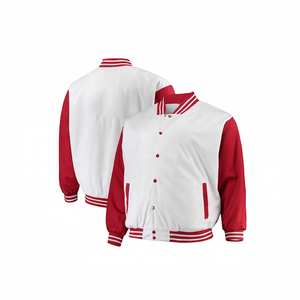 Chaqueta Varsity Premium con Revestimiento, Cuello Alto, Diseño de Mezclilla con Capucha y Resistente al Viento para Deportistas del Futuro - Product Image 1
