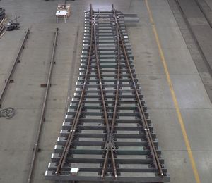 Schalter Eisenbahn Stahl Eisenbahn Weiche - Product Image 3