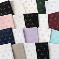 Papier d'emballage personnalisé avec logo |   Papier métallisé et carton épais de qualité supérieure pour les marques de beauté et de soins de la peau - Encre à base de soja sans danger pour les aliments