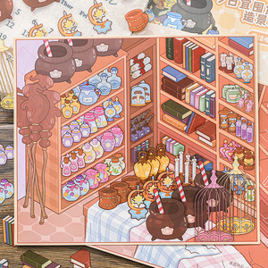 3 Adesivi Paesaggistici in Miniatura <span class=keywords><strong>per</strong></span> Confezione, Ideali <span class=keywords><strong>per</strong></span> Rifornire Oggi la Scorta, Adesivi 3D <span class=keywords><strong>per</strong></span> Scene di Stoccaggio - Product Image 3