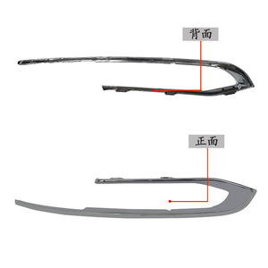 Malla de ventilación cromada para parachoques delantero BMW Serie 5 F18 51117331769, pares izquierdo y derecho - Product Image 2