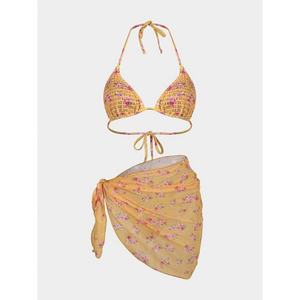 Maillot de bain deux pièces sexy à imprimé léopard pour femme, séchage rapide, éco-responsable, coupe haute, collection 2024 - Product Image 6