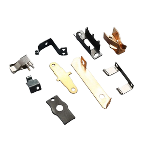 Hot Sale Custom Stamping Flat Connector Manufacturer Copper Brass Small Battery <strong>Terminal</strong> Tabs With Nickel Plating - Product Image 5