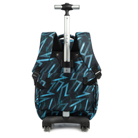 Ensemble de sacs d'école pour enfants Jasminestar, sac d'école professionnel à roulettes, 18 pouces, 3 sacs d'école à roulettes avec roues