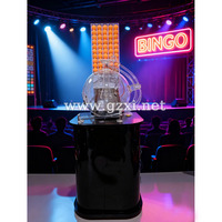 Machine à tirage automatique Huaxi Huaxi-M pour loterie de boules et bingo avec programme en direct et souffleur de billes en bois