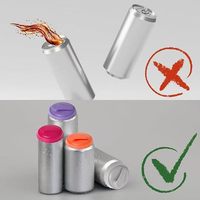 Bouchon de boîte de conserve en silicone standard anti-fuite pour boisson en silicone de qualité alimentaire réutilisable Couvercle d'étanchéité pour canette de soda en silicone