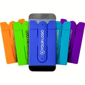 Tarjetero con Logotipo Personalizado e Impreso, con Soporte de Silicona para Teléfono Celular, Billetera para Tarjetas - Product Image 4