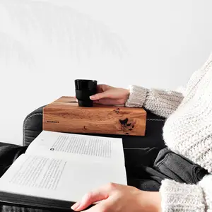 Sofa Tray Wood Armrest Rest Sofa Butler Couch Shelf Cup Holder Sofa Wooden Couch Tray Bamboo Couch Tray