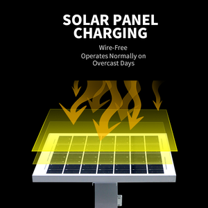 APP Control Solar-powered Alarm Solar Infrared Active Dissuasion Warning Sounder Drive Way Receiver Sensor Alarm Garage - Product Image 2