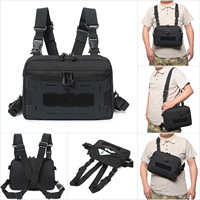 Nouvelle sacoche tactique multifonctionnelle pour homme, sac de poitrine imperméable pour homme, sac bandoulière pour l'extérieur