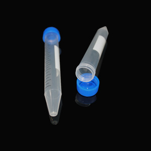 Tubes de centrifugation médicaux Yongyue 15 ml en polypropylène avec graduations et bouchons pour usage en laboratoire - Product Image 2
